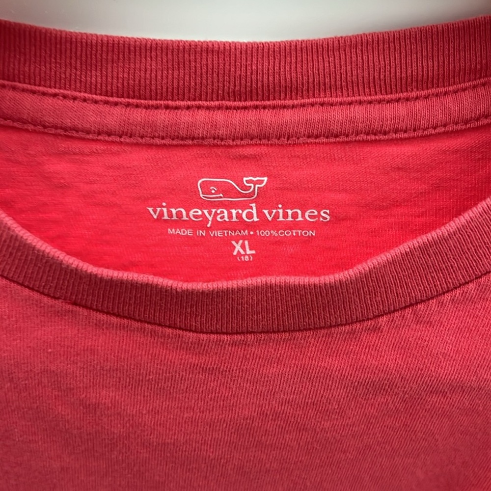 Youth XL Vineyard Vines Hockey Tee - Picture 4 of 5